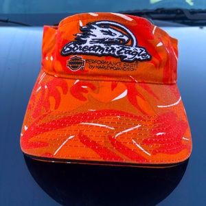 Harley Davidson Screamin Eagle Sun Visor Orange